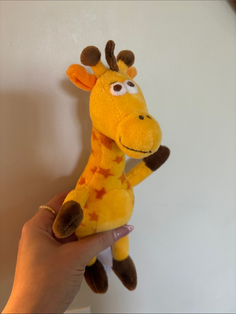 Toys r us Yellow Giraffe Soft Toy for Kids
